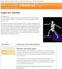 NCCAM Clinical Digest