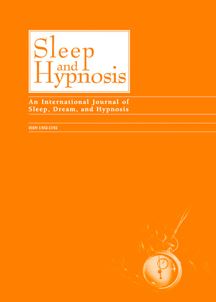 Sleep and Hypnosis: An International Journal of Sleep, Dream, and Hypnosis