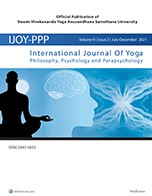 International Journal of Yoga - Philosophy Psychology and Parapsychology